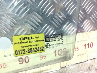 Стекло двери передней левой, Opel Corsa 2000-2003