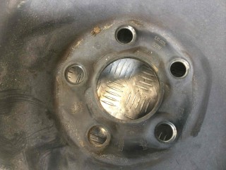 Диск штампованный, ориг. номер R14, 1J0601027N, CENAZADISKI, 5X100, ET38, 17580R14, Volkswagen Golf 1991-2000