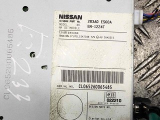 Блок мультимедиа, ориг. номер 283A0ES60A, Nissan X-Trail 2004-2007
