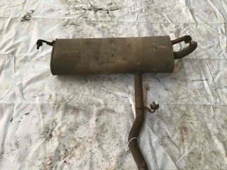 Глушитель, ориг. номер 20100JD500, Nissan Qashqai 2006-2010
