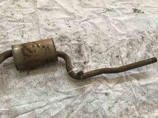 Глушитель, ориг. номер 3C0253411BK, Volkswagen Passat 2005-2010