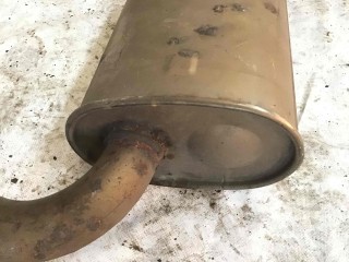 Глушитель, ориг. номер 3C0253411BK, Volkswagen Passat 2005-2010