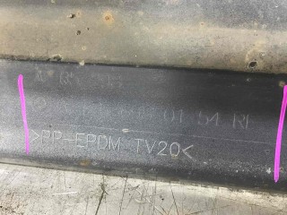 Накладка на порог, ориг. номер A1766980154, 1766980154, Mercedes CLA 2013-2016