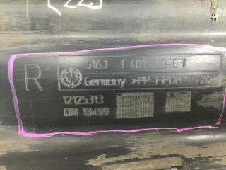 Накладка на порог, ориг. номер 51633401810, 3401810, BMW X3 2003-2006