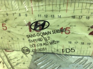 Стекло двери задней правой, ориг. номер 834212L010, Hyundai i30 2007-2010