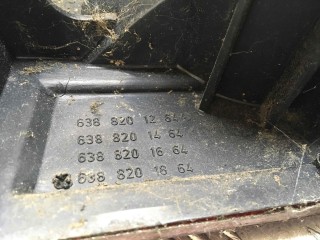 Фонарь задний левый, ориг. номер 6388201264, A6388201264, Mercedes Vito 1996-2003