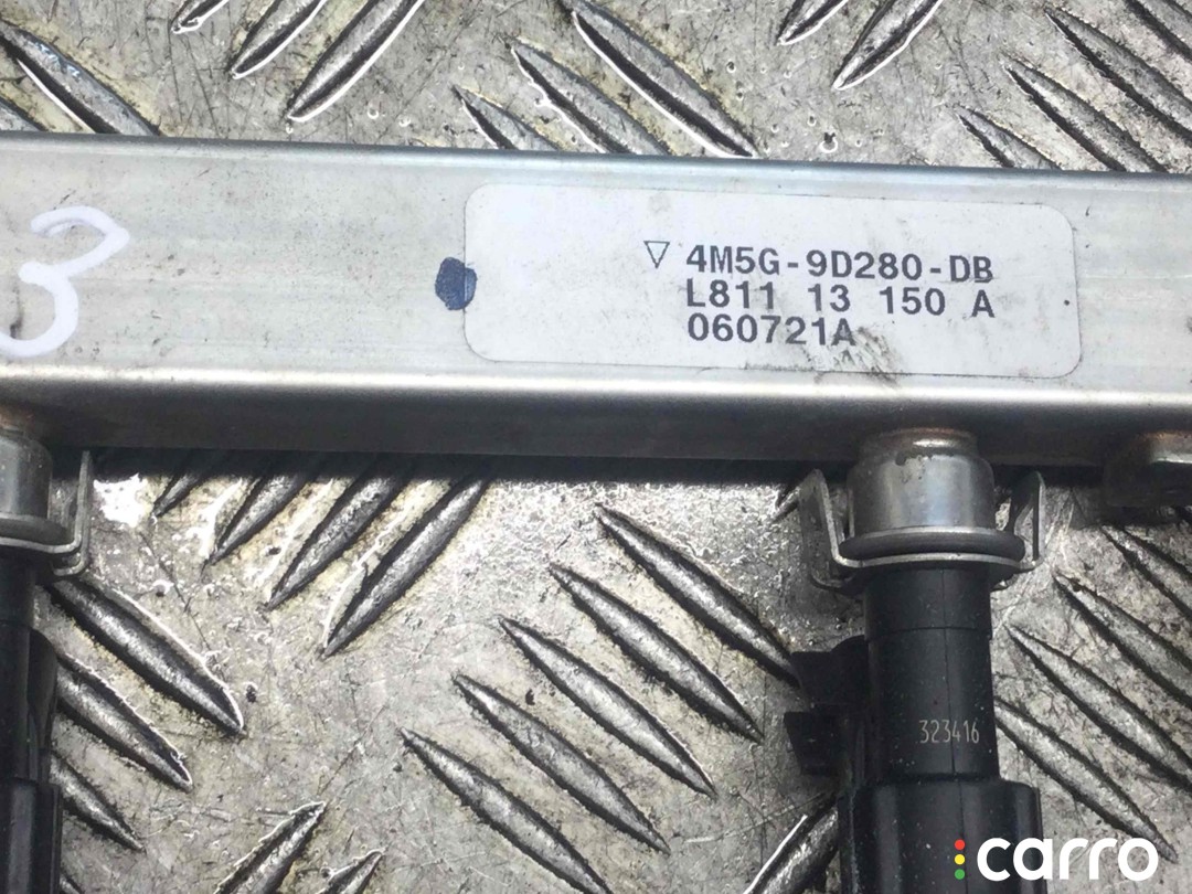 Топливная рампа Ford Focus 2004-2008, 2.0 л, бензин, 4M5G9D280DB, фото 3