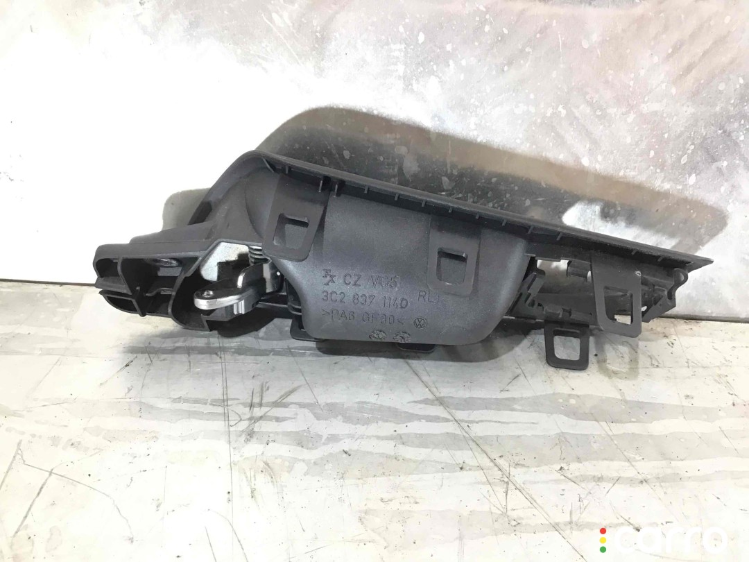 Ручка внутренняя передняя правая Volkswagen Passat 2005-2010, седан, левый руль, 3C2837114D, фото 3