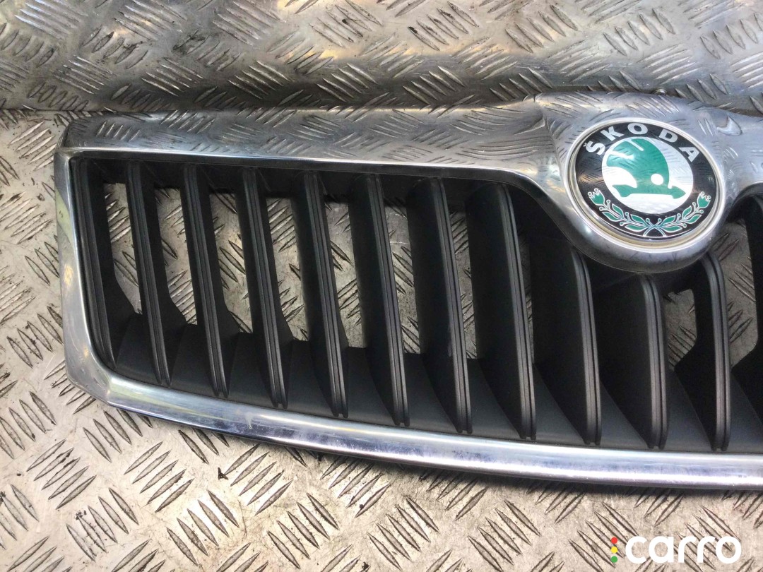 Решетка радиатора Skoda Octavia 2008-2013, 1.6 л, АКПП, 1Z0853651C, фото 2