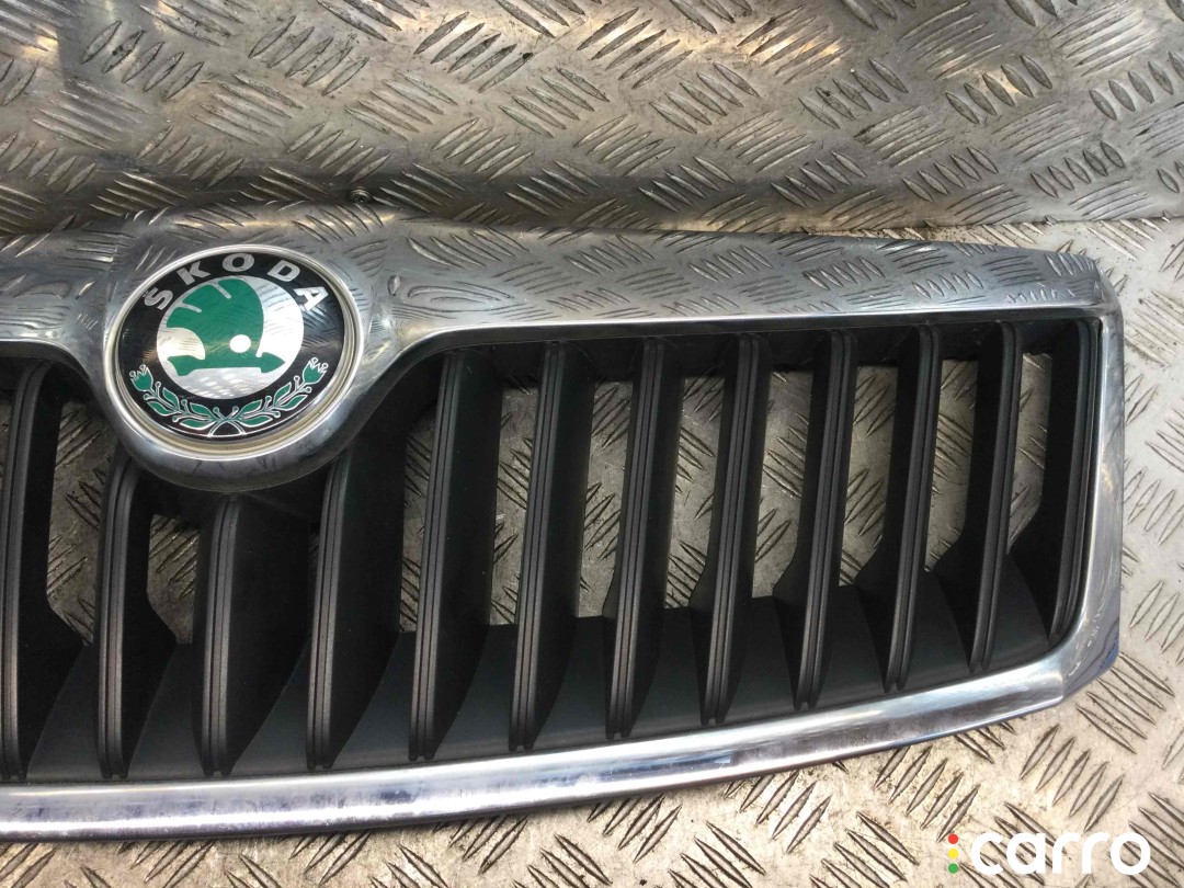 Решетка радиатора Skoda Octavia 2008-2013, 1.6 л, АКПП, 1Z0853651C, фото 3