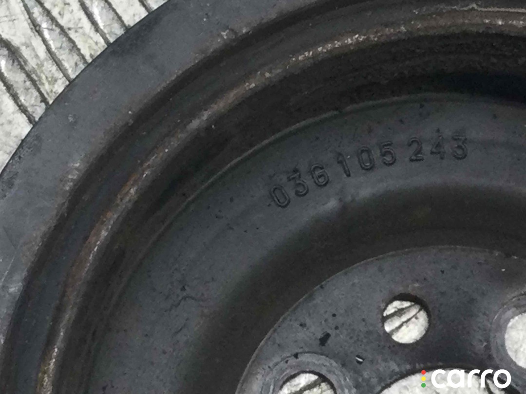 Шкив коленвала Volkswagen Touran 2006-2010, 1.9 л, дизель, 03G105243, фото 4
