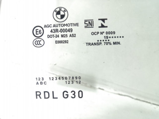 стекло двери задней левой, BMW 5 G30/G31 2016-2020