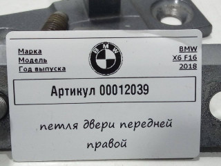 петля двери передней правой, BMW X6 F16 2014-2020