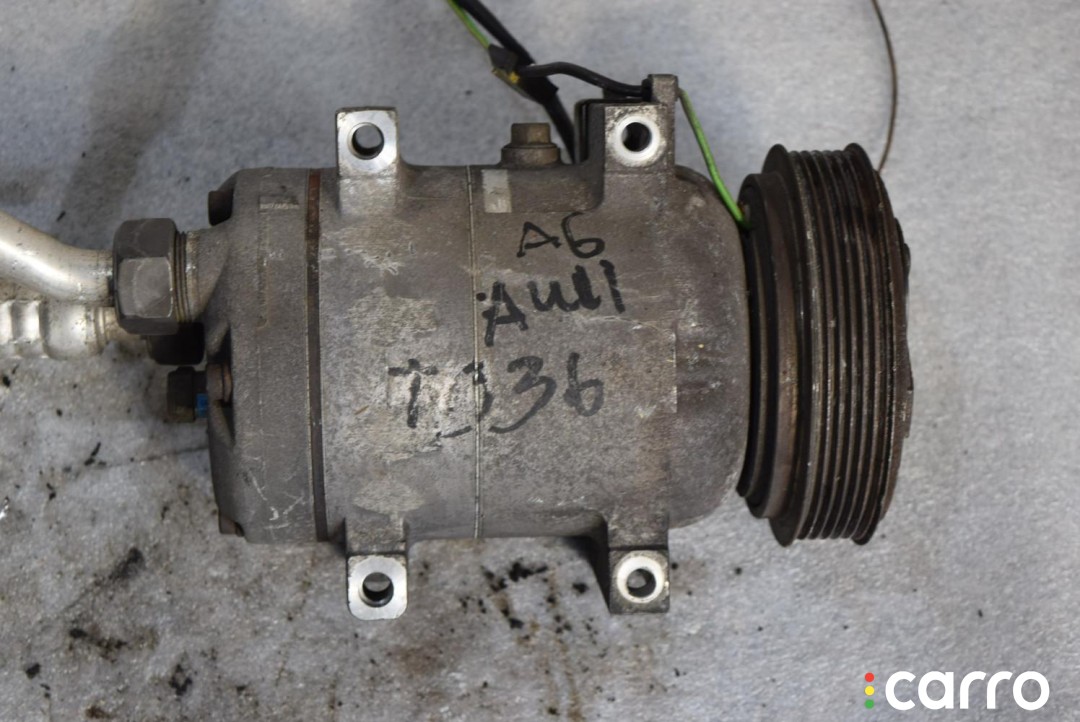 компрессор кондиционера Audi A6 C4 1994-1997, AEL, 2.5 л, DCW178, фото 1