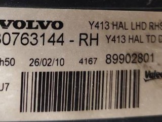 фара правая, ориг. номер 30763144, Volvo XC60 1 поколение 2008-2013