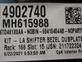 68415454AB Блок управления печки/климат-контроля Dodge Challenger 3 поколение [2-й рестайлинг] 2022г. - фото №6