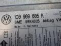 1C0909605K Блок AirBag Skoda Roomster 5J 2008г. - фото №3