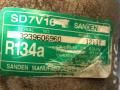 SD7V16, 3239606960 Компрессор кондиционера Peugeot 307 1 поколение [рестайлинг] 2007г. - фото №2