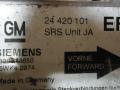 5WK42974, 24420101 Блок AirBag Opel Omega B [рестайлинг] 2002г. - фото №2