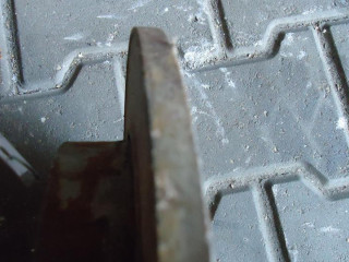 Диск тормозной задний, Audi A4 B6 2000-2006