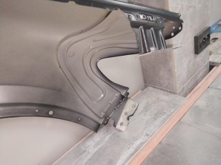 Крыло переднее левое, ориг. номер 50553243, Alfa Romeo Stelvio 1 поколение 2020-2023