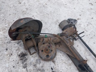 Балка подвески задняя, ориг. номер 8E0500051T, Skoda Superb 1 поколение 2001-2006