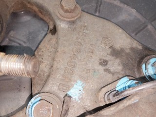 Кулак поворотный правый, ориг. номер 05168420AF, 0168402AD, Dodge Charger LD [рестайлинг] 2014-2023