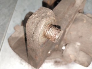 Суппорт передний правый, ориг. номер 8E0615124A, Audi A4 B6 2000-2006