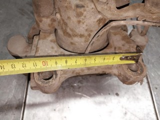 Суппорт передний левый, ориг. номер 8E0615123A, Audi A4 B6 2000-2006