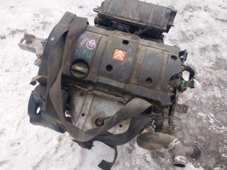 Двигатель, ориг. номер NFU, Citroen C3 1 поколение 2002-2006