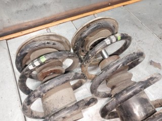 Стойка передняя левая, ориг. номер 341844, Volkswagen Passat B5+ [рестайлинг] 2000-2005