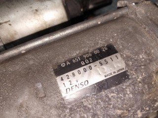 Стартер, ориг. номер A6519060026, 4280005511, Mercedes C W204 2011-2015