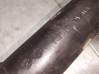 Патрубок турбины, ориг. номер 3C0145770B, 3C0145762J, 3C0145834L, Volkswagen Caddy 3 поколение 2004-2010
