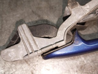 Ручка наружная передняя правая, ориг. номер 3B0837207, 3B0837886, Volkswagen Passat B5+ [рестайлинг] 2000-2005