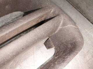 Заглушка (решетка) в бампер, ориг. номер 3U0853665, Skoda Superb 1 поколение 2001-2006