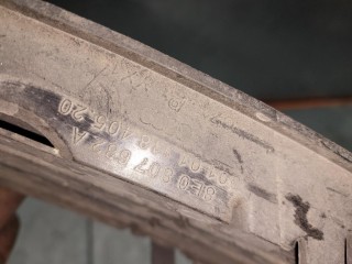 Заглушка (решетка) в бампер, ориг. номер 8E0807682, Audi A4 B6 2000-2006