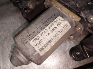 Стеклоподъемник задний правый, ориг. номер 7M3959812, 7M3839402, Volkswagen Sharan 1 поколение [рестайлинг] 2000-2003