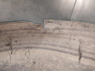 Защита арок передняя правая (подкрылок), ориг. номер 1T0805912F, Volkswagen Caddy 3 поколение 2004-2010