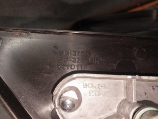 Зеркало наружное правое, ориг. номер 2K1857508, Volkswagen Caddy 3 поколение 2004-2010
