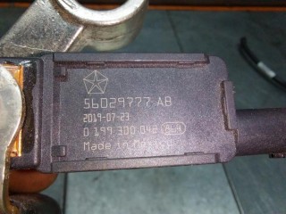 Клемма аккумулятора минус, ориг. номер 56029777AC, 68307264AB, Dodge Durango 3 поколение [рестайлинг] 2013-2020