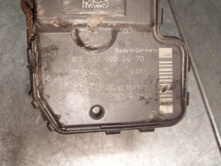 Заслонка дроссельная, ориг. номер A6510900470, 0280750573, Mercedes C W205 2014-2018