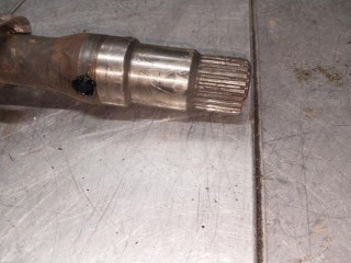 Полуось (приводной вал, ШРУС), ориг. номер 4341028130, DR27R, Toyota Wish 2 поколение 2009-2012