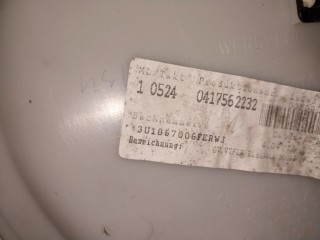 Обшивка двери передней правой (дверная карта), ориг. номер 3B0867012, 3U1867006FERWJ, Skoda Superb 1 поколение 2001-2006