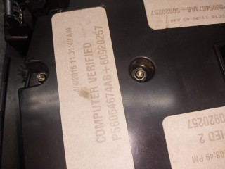 Блок управления печки/климат-контроля, ориг. номер 56054674AB, Dodge Charger LD [рестайлинг] 2014-2023