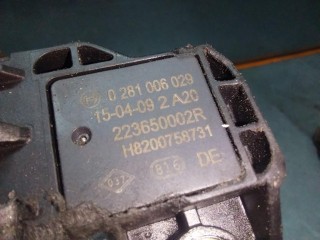 Датчик абсолютного давления, ориг. номер 223650002R, 0281006029, H8200758731, Renault Kadjar 1 поколение 2015-2018