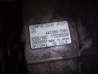 Компрессор кондиционера, ориг. номер 6SBU16C, A0008302600, Mercedes C W204