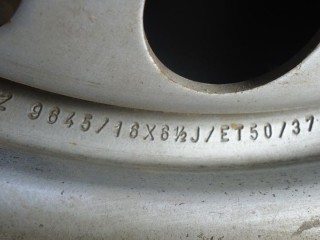Диск штампованный, Toyota Camry XV40 2006-2009