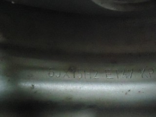 Диск штампованный, ориг. номер KBA43816, Audi A6 C4 1994-1997