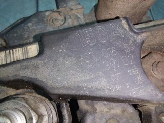 Генератор, ориг. номер 0124615007, 0589030165, Audi A4 B5 [рестайлинг] 1999-2001