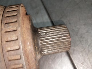 Полуось (приводной вал, ШРУС), ориг. номер 8D0407271DP, Audi A4 B5 [рестайлинг] 1999-2001